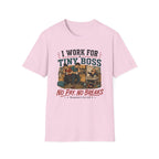 I Work for a Tiny Boss T-Shirt