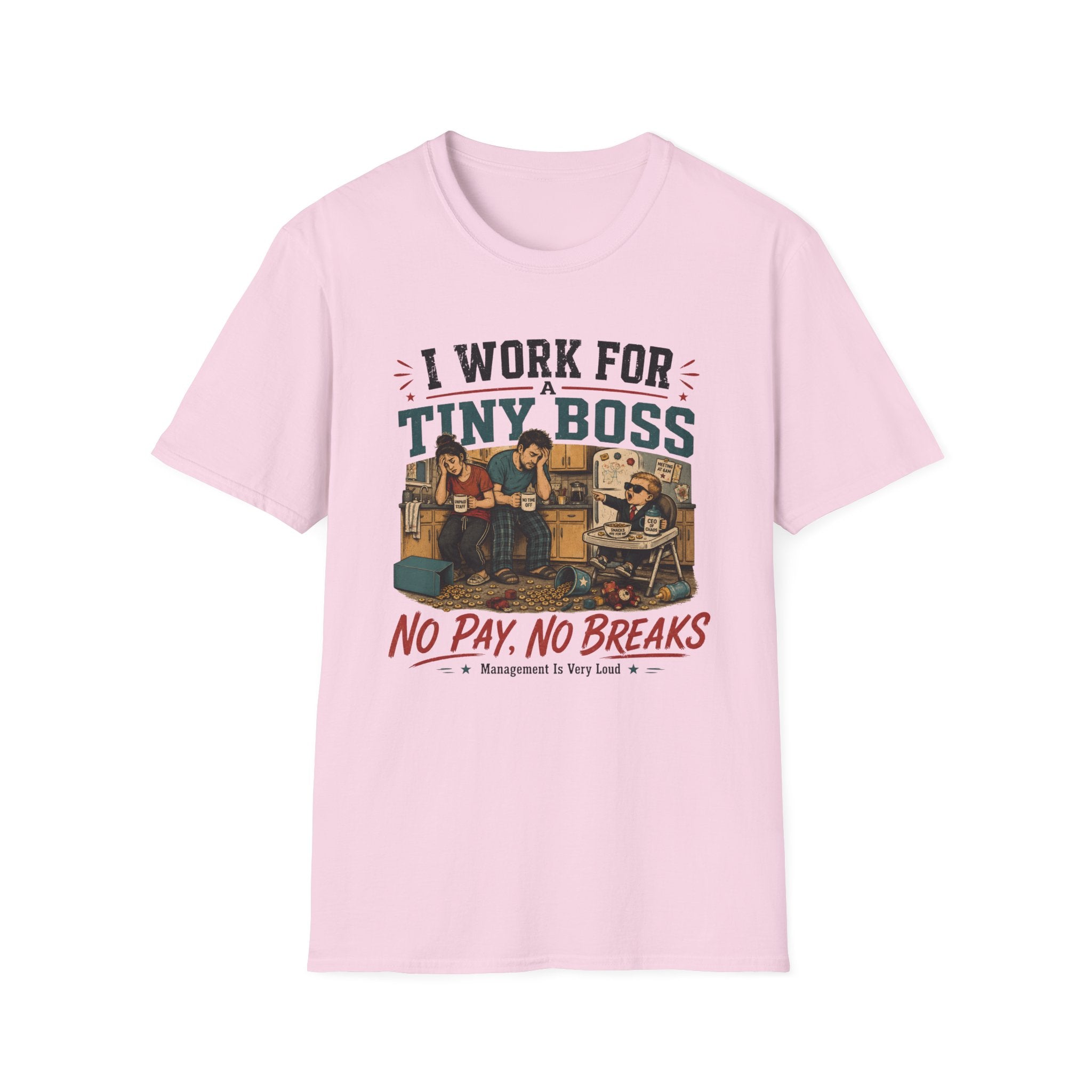 I Work for a Tiny Boss T-Shirt