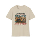 I Work for a Tiny Boss T-Shirt