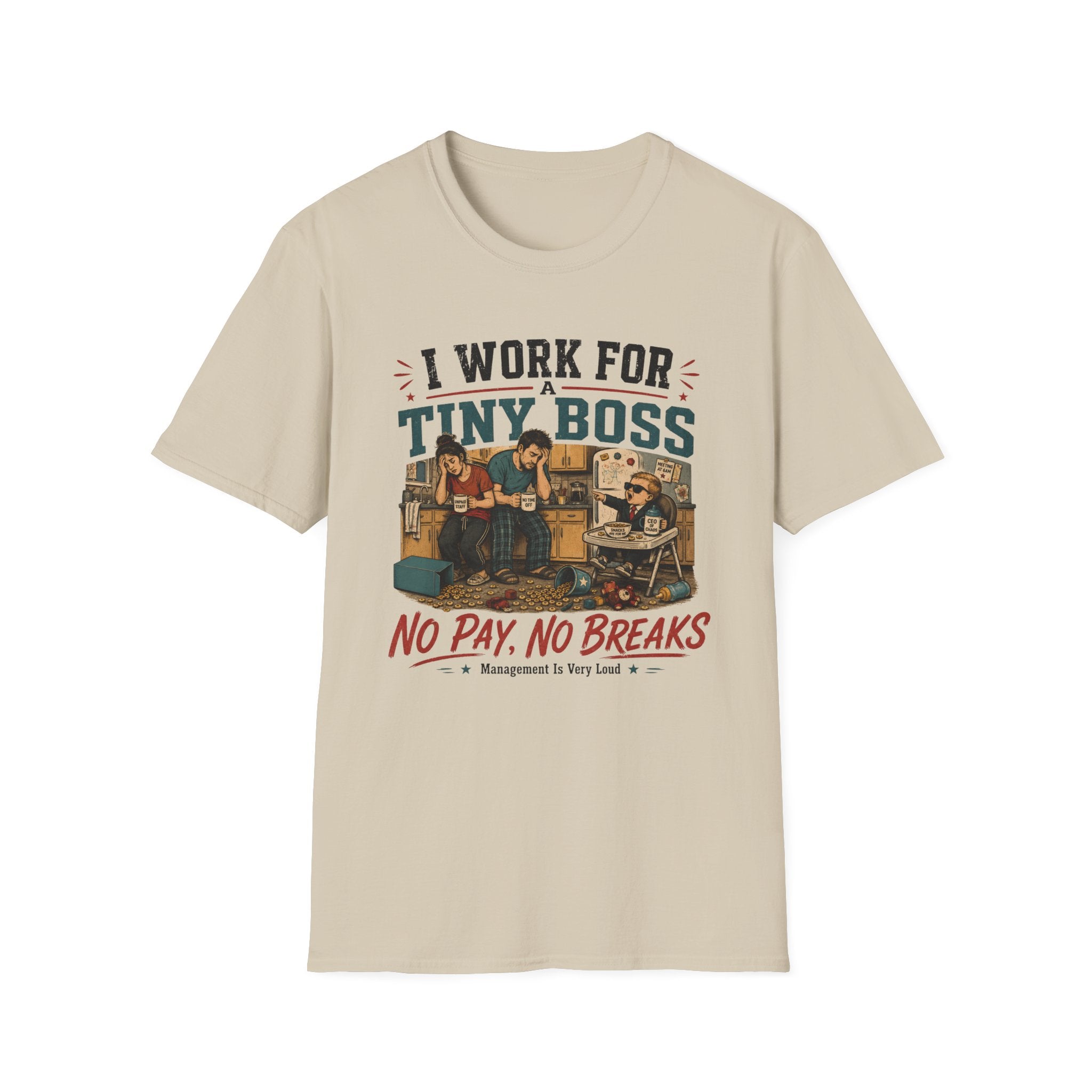 I Work for a Tiny Boss T-Shirt