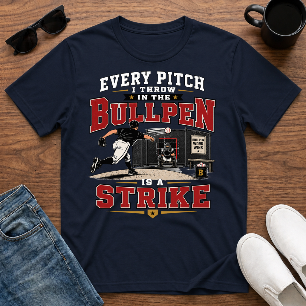 Every Pitch I Throw in the Bullpen is a Strike T-Shirt