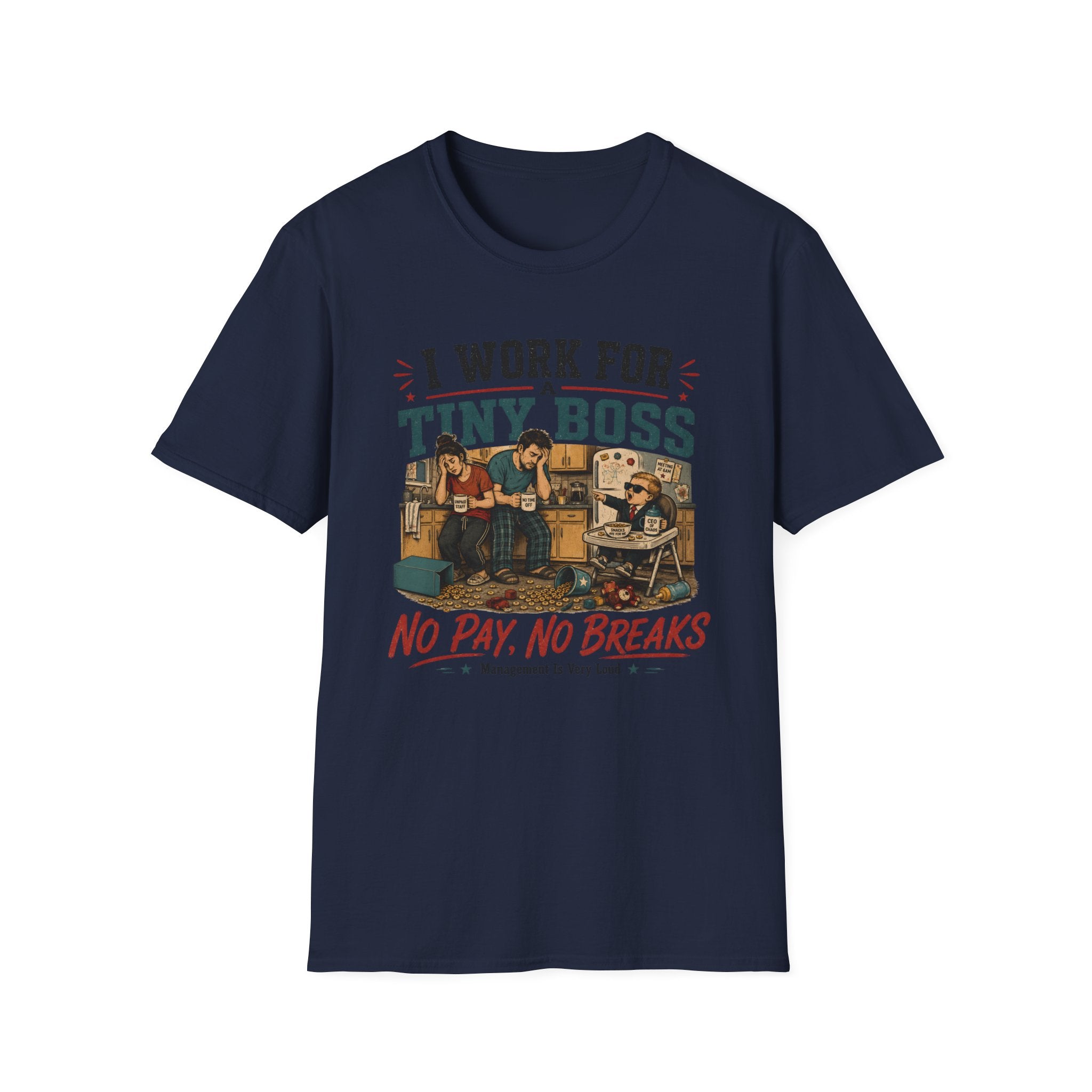 I Work for a Tiny Boss T-Shirt