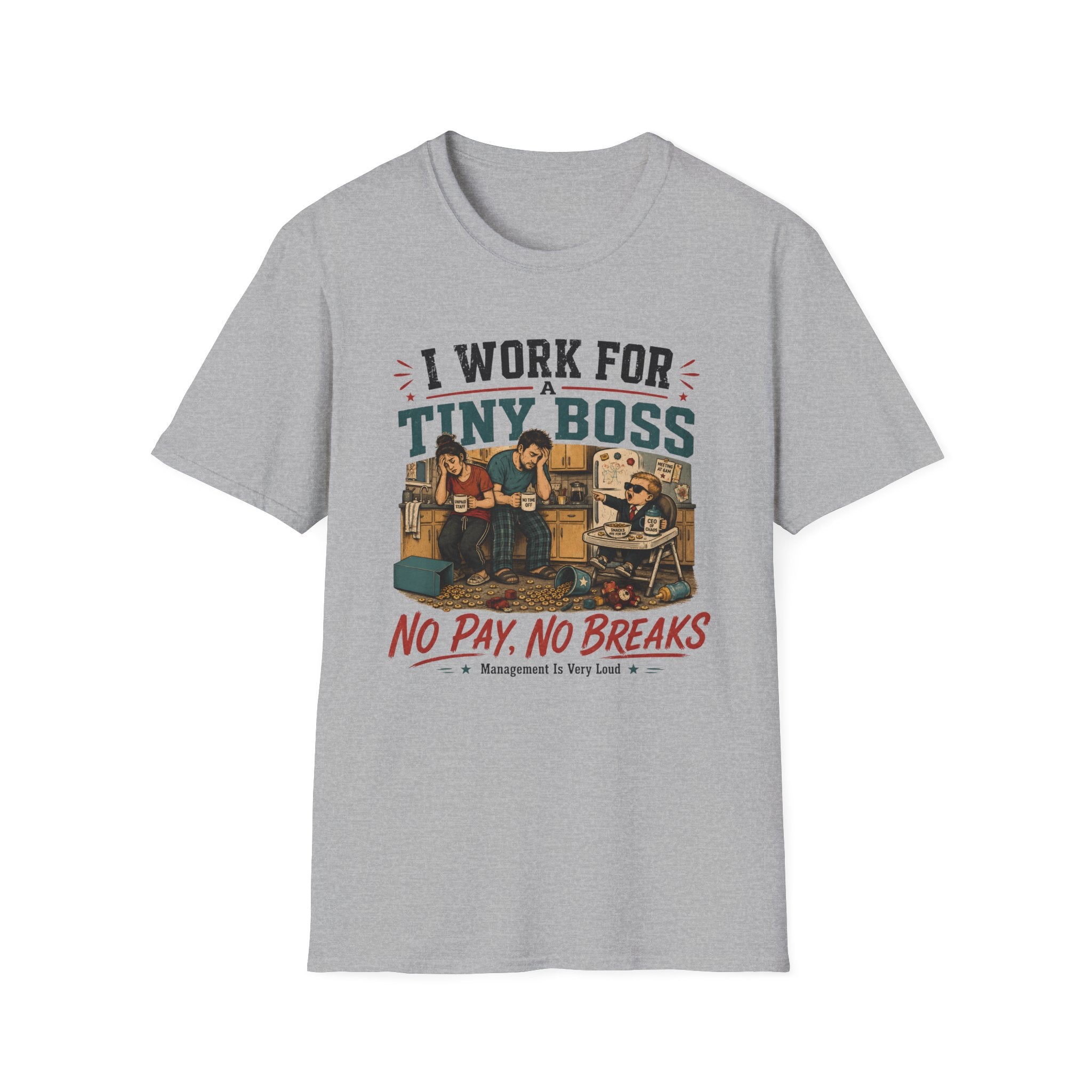 I Work for a Tiny Boss T-Shirt