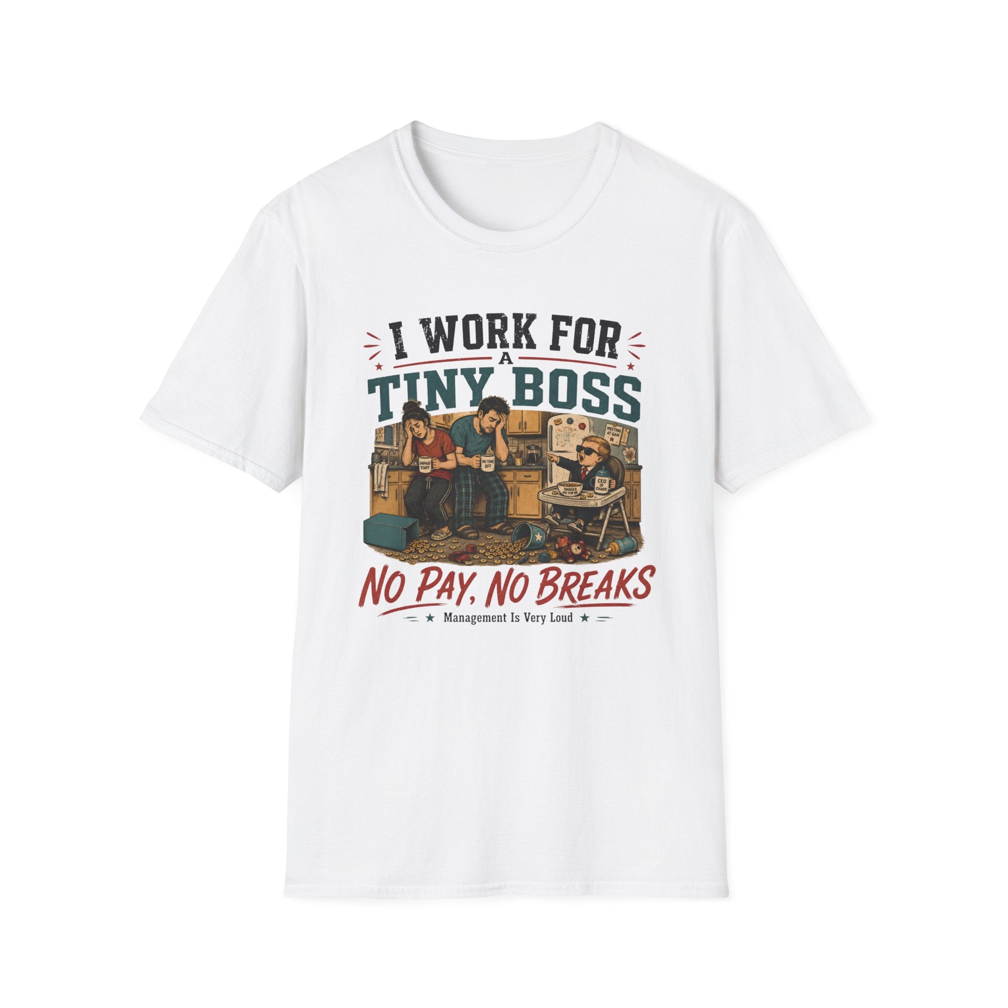 I Work for a Tiny Boss T-Shirt