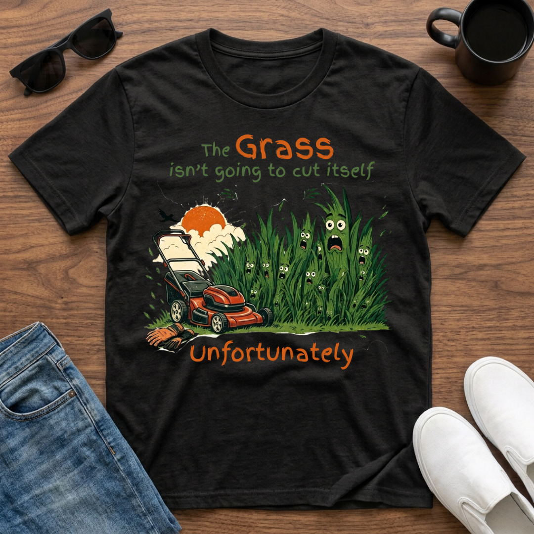 The Grass isn't Going to Cut Itself T-Shirt