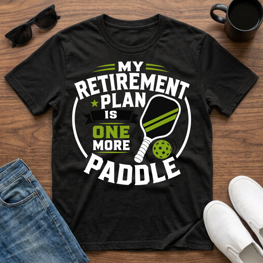 My Retirement Plan is One More Paddle T-Shirt