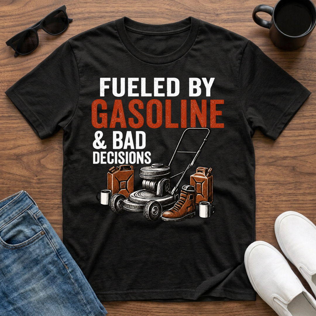 Fueled by Gasoline and Bad Decisions T-Shirt
