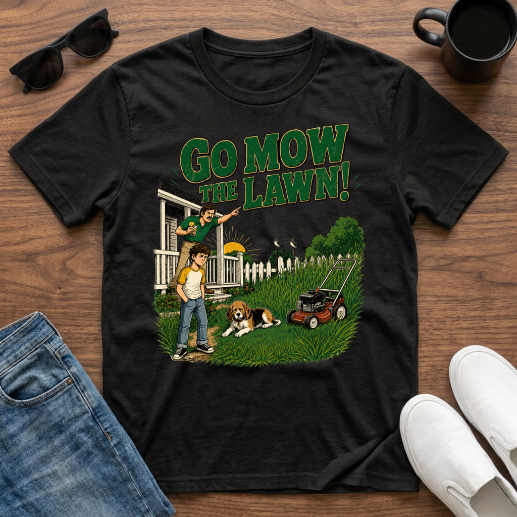 Go Mow the Lawn T-Shirt