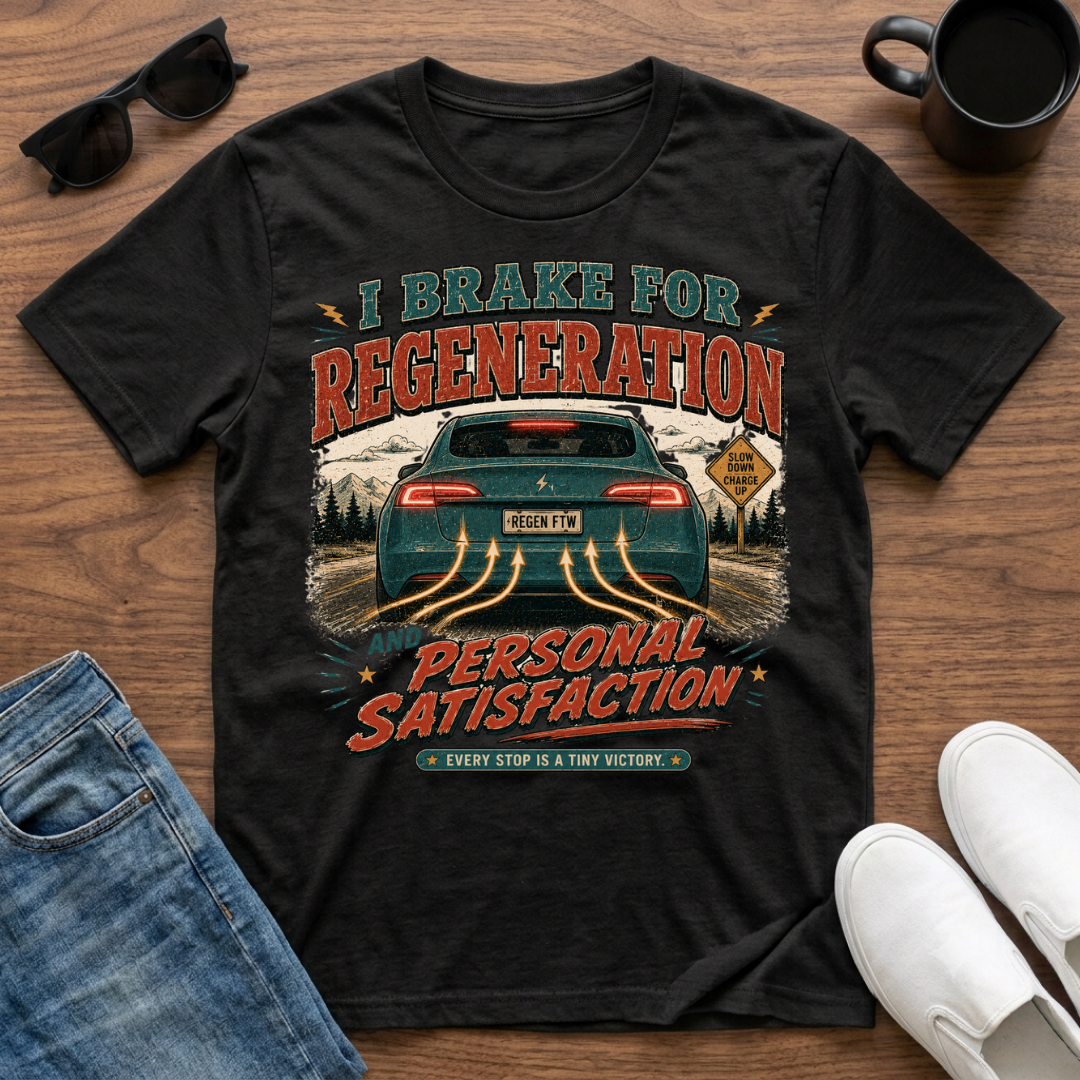 I Brake for Regeneration T-Shirt