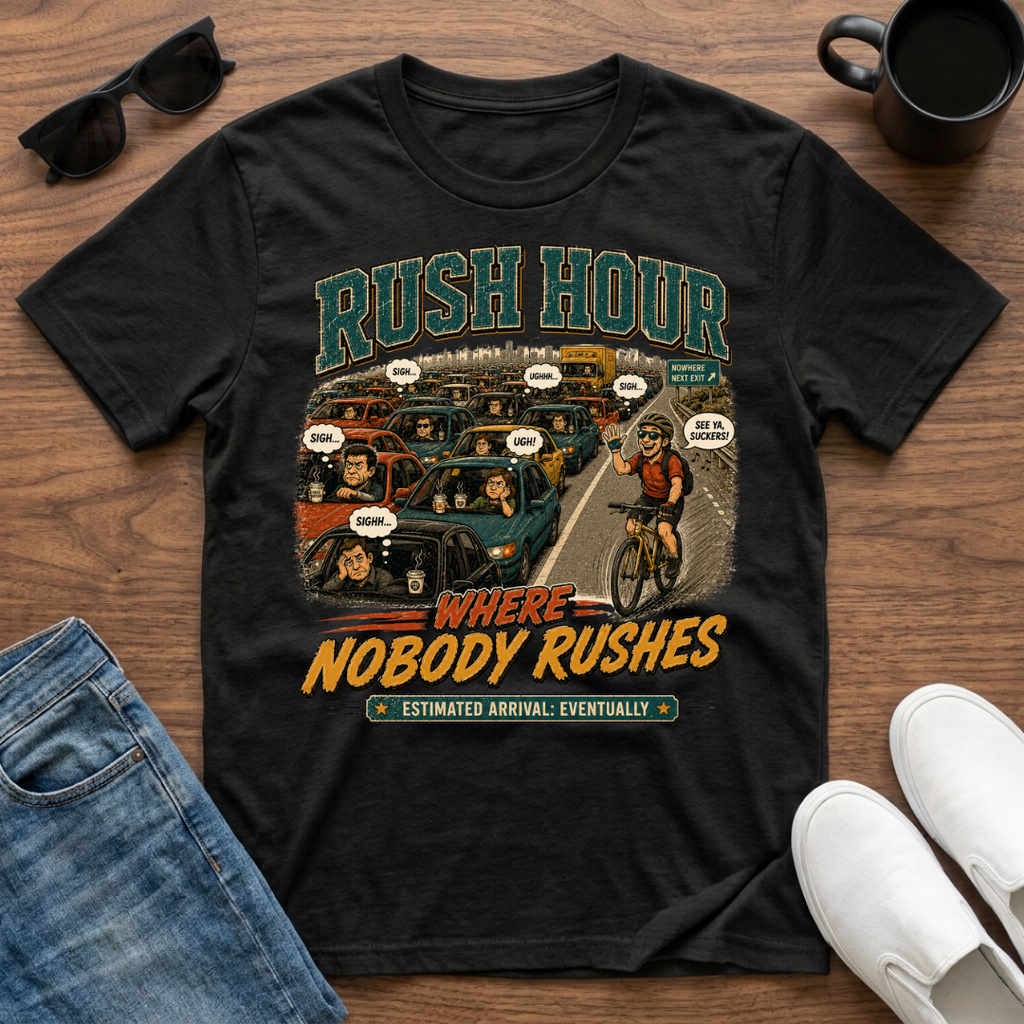 Rush Hour Where Nobody Rushes T-Shirt