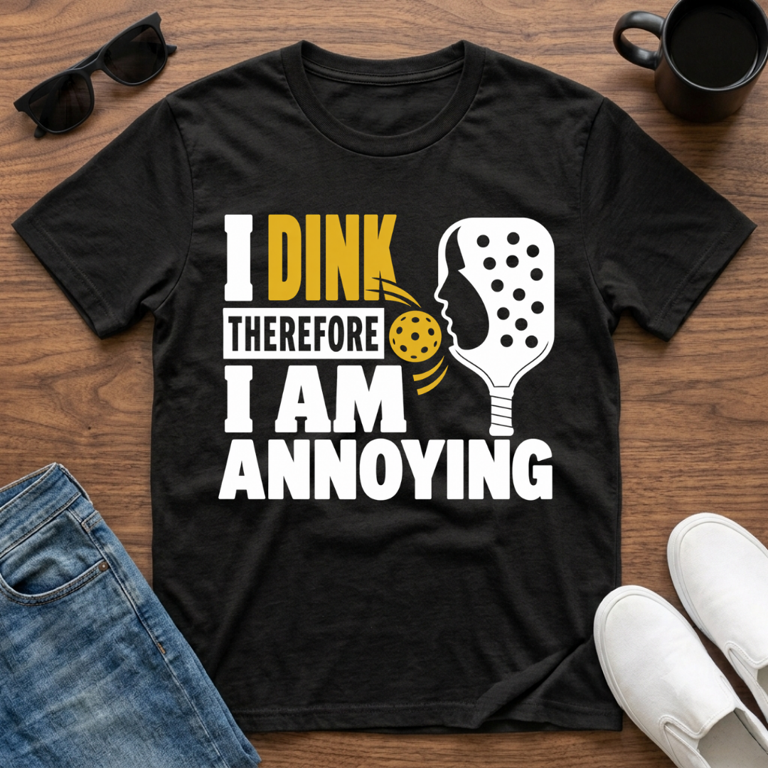 I Dink therefore I am Annoying T-Shirt