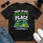 This is my Happy Place Allegedly (Pickleball) T-Shirt