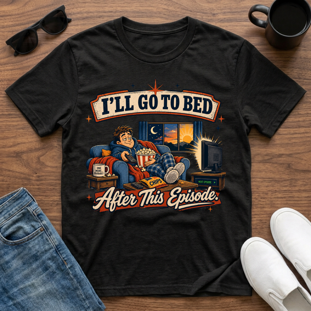I'll go to Bed After this Episode T-Shirt