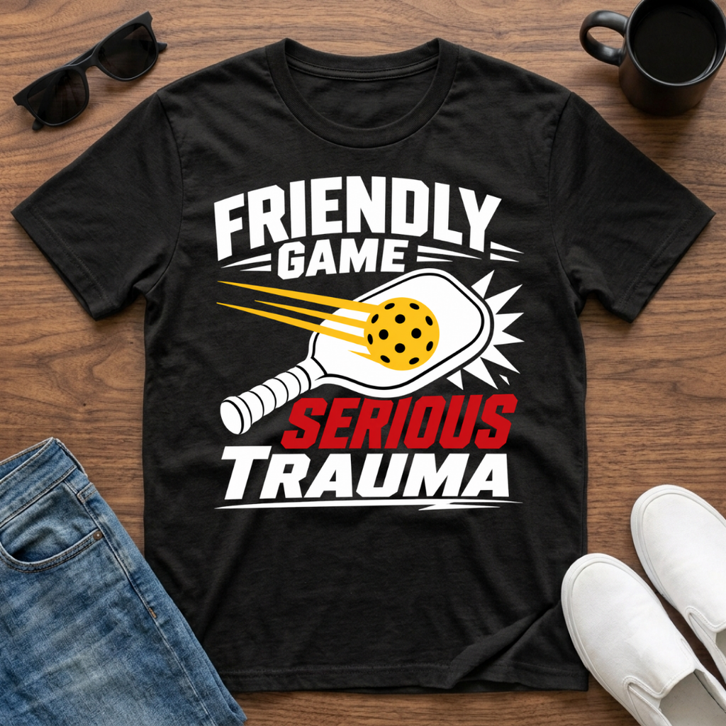 Friendly Game Serious Trauma T-Shirt