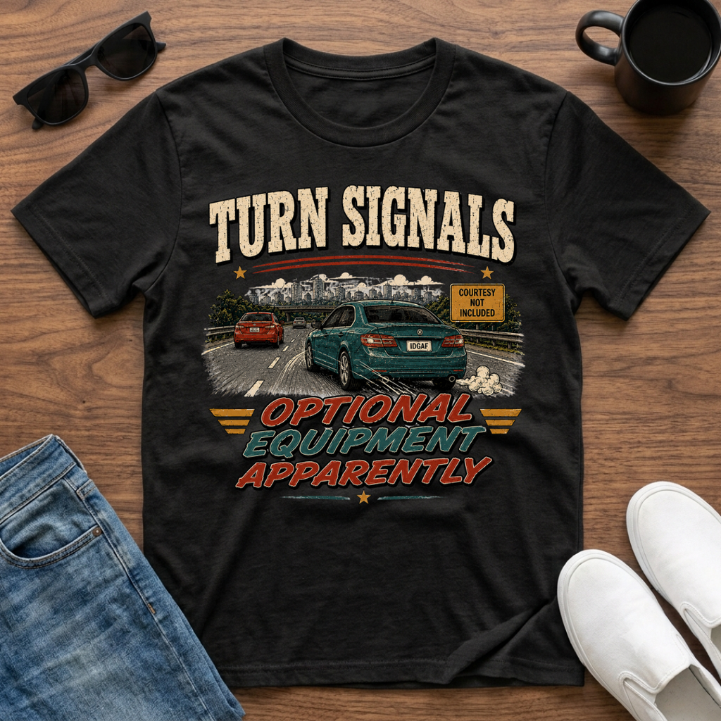 Turn Signals Optional T-Shirt