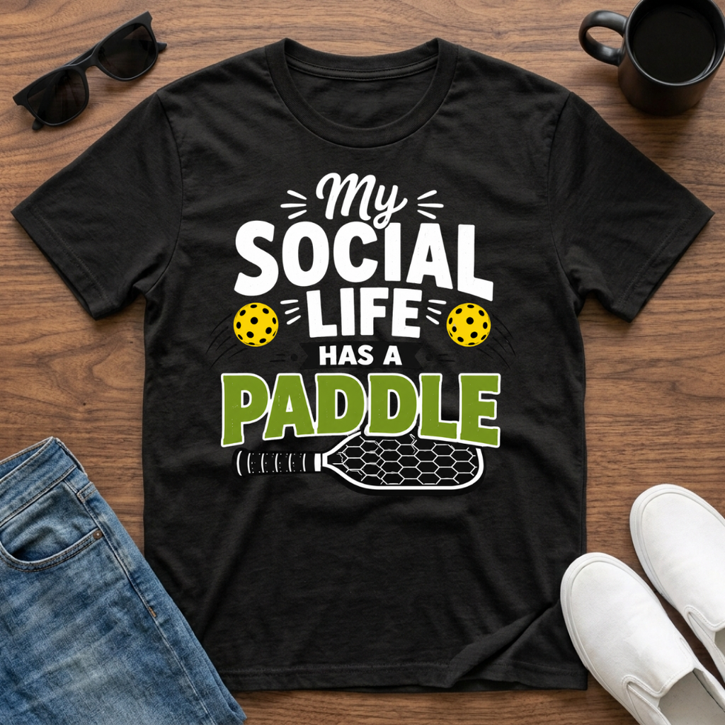 My Social Life has a Paddle T-Shirt