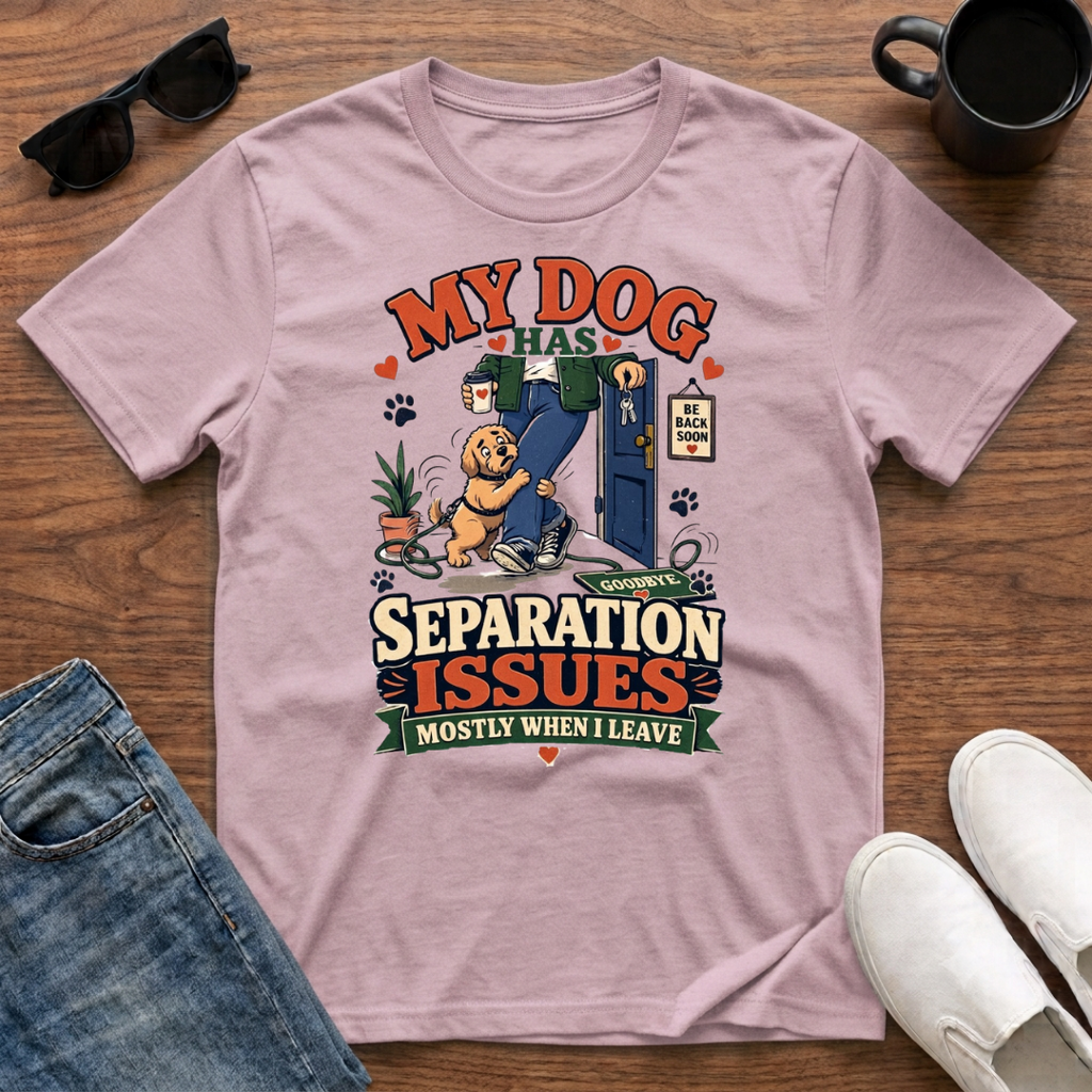 My Dog has Separation Issues T-Shirt