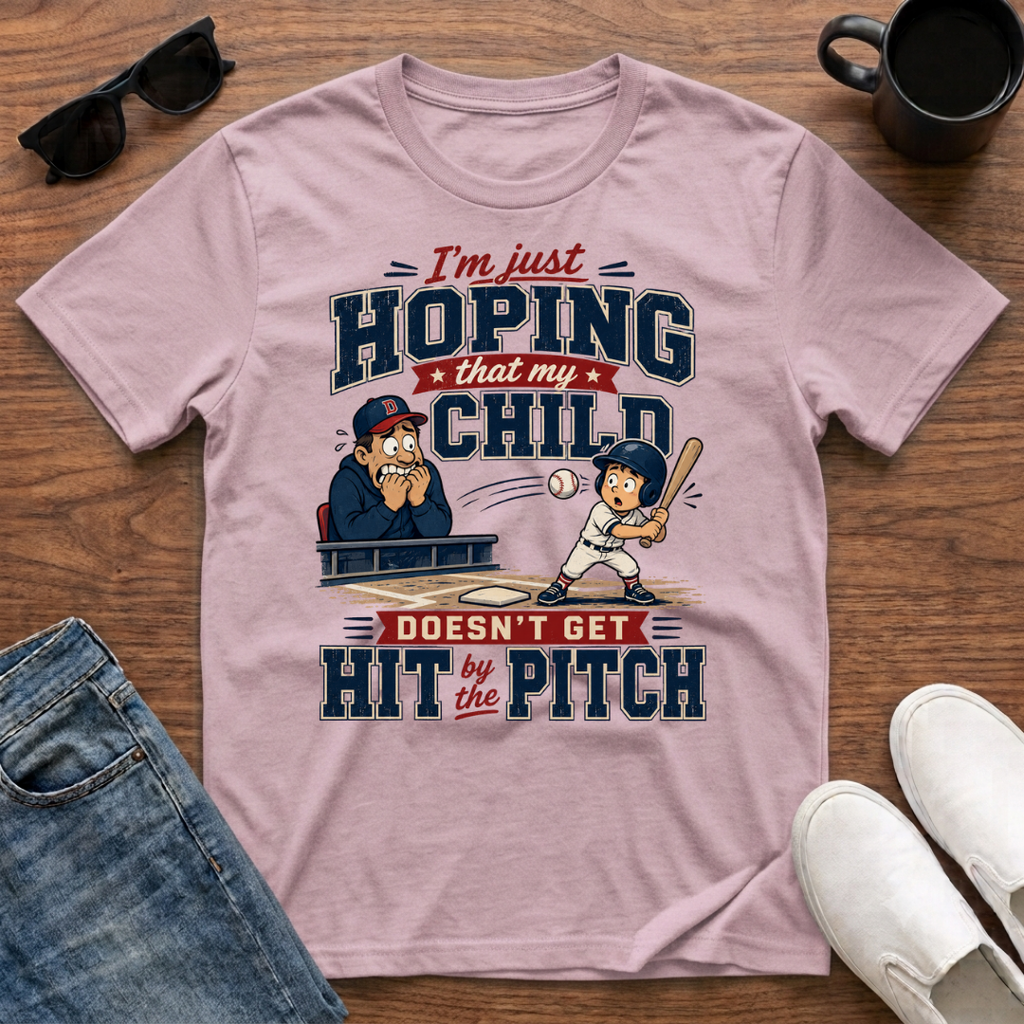 I'm just Hoping that my Child doesn't get Hit by the Pitch T-Shirt