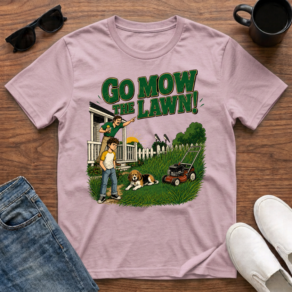 Go Mow the Lawn T-Shirt