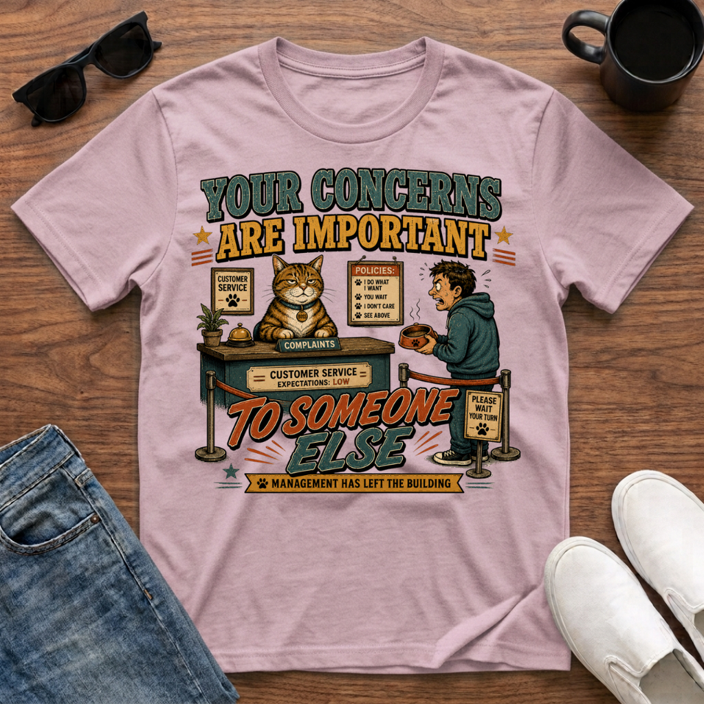 Your Concerns are Important to Someone Else T-Shirt