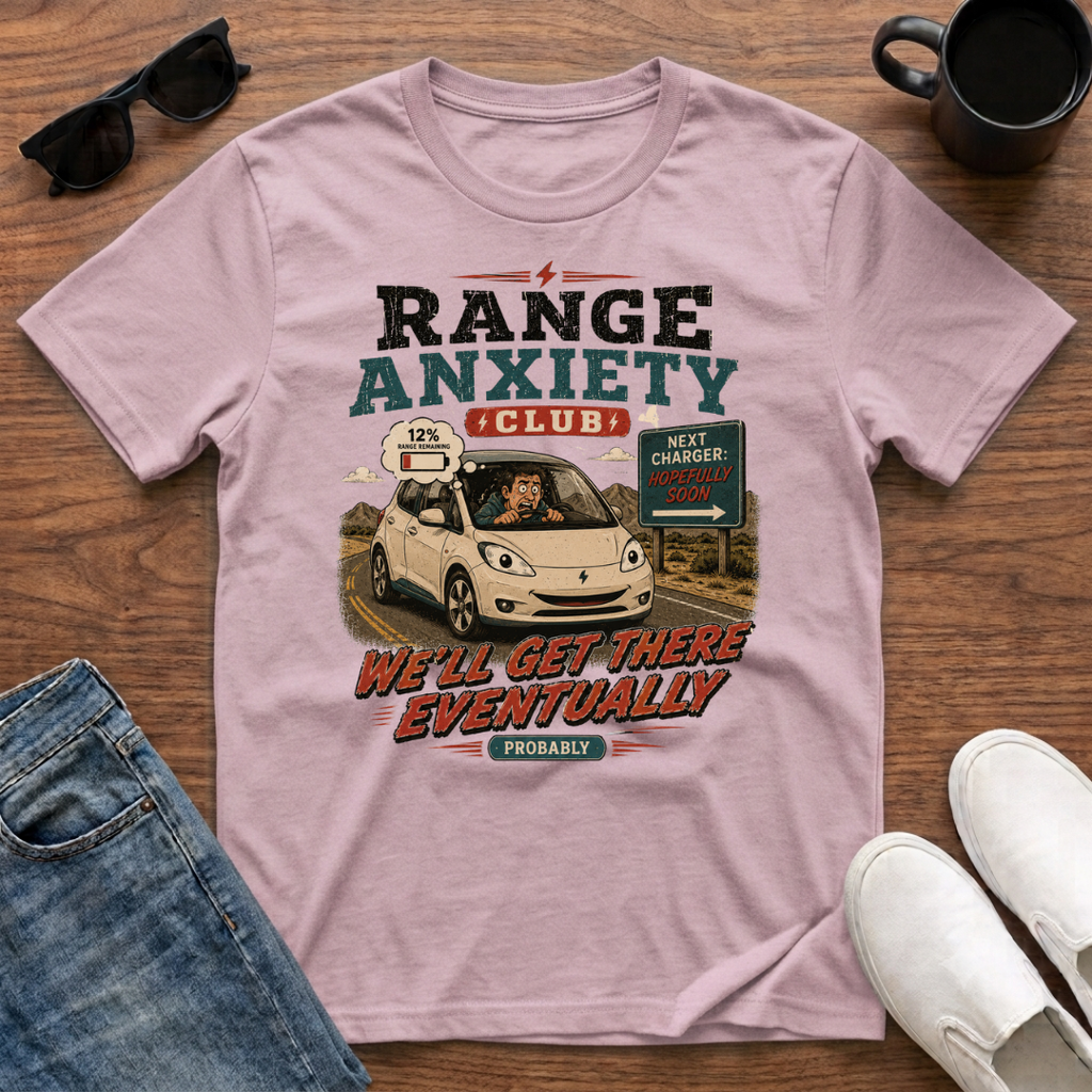Range Anxiety Club T-Shirt