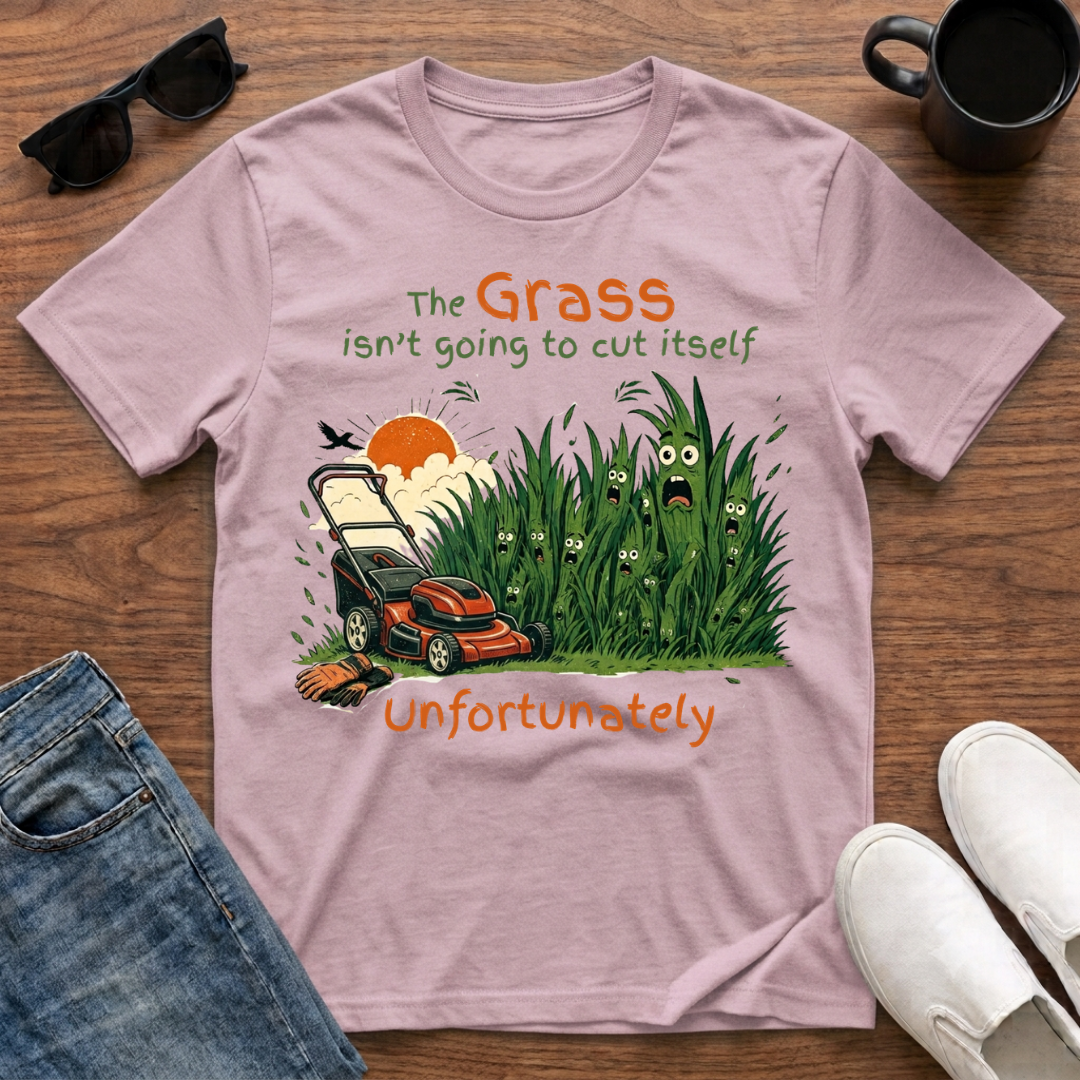 The Grass isn't Going to Cut Itself T-Shirt