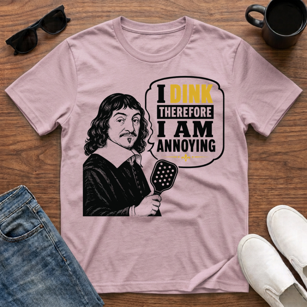 I Dink therefore I am Annoying (Descartes) T-Shirt
