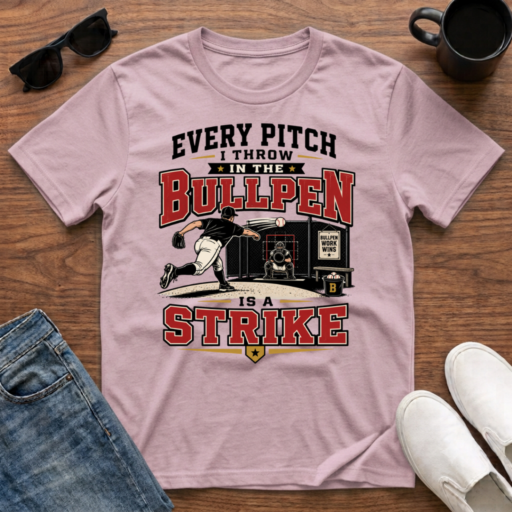 Every Pitch I Throw in the Bullpen is a Strike T-Shirt