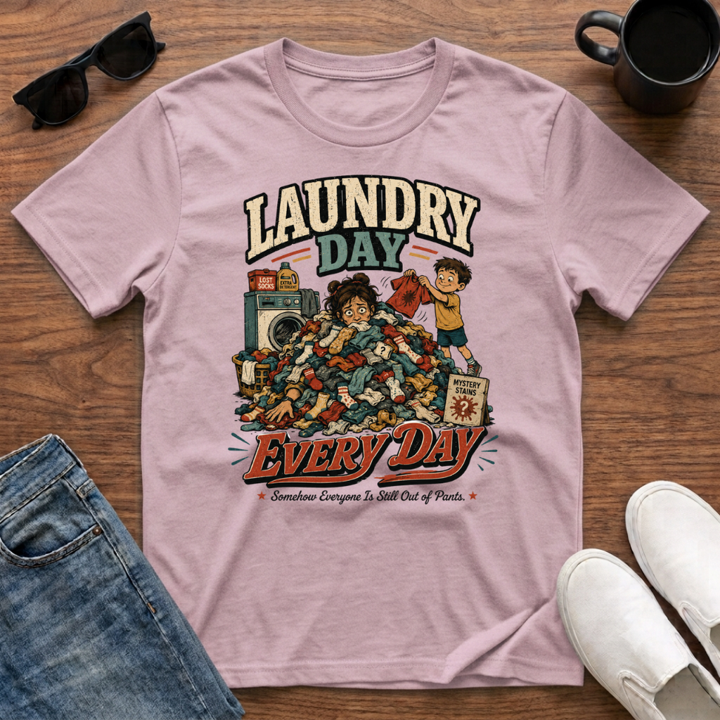 Laundry Day Every Day T-Shirt