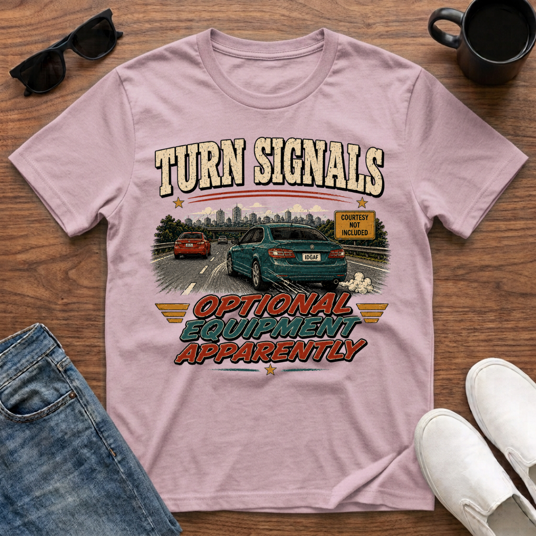 Turn Signals Optional T-Shirt