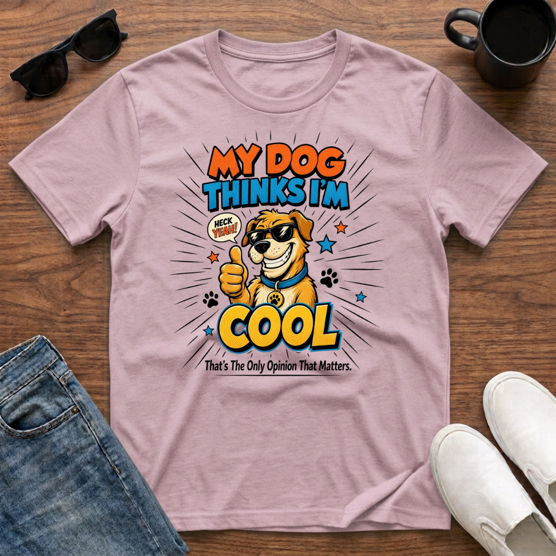 My Dog Thinks I'm Cool T-Shirt
