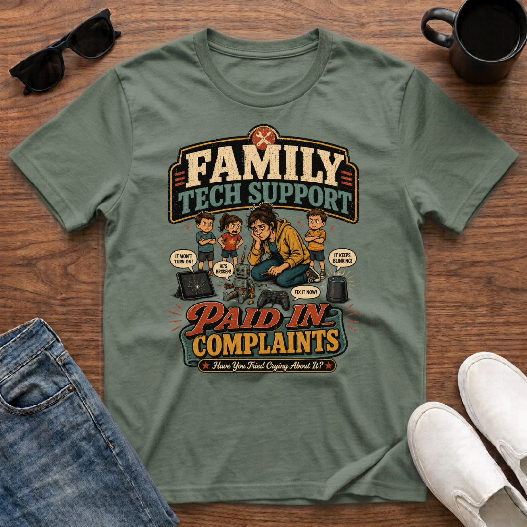 Family Tech Support T-Shirt