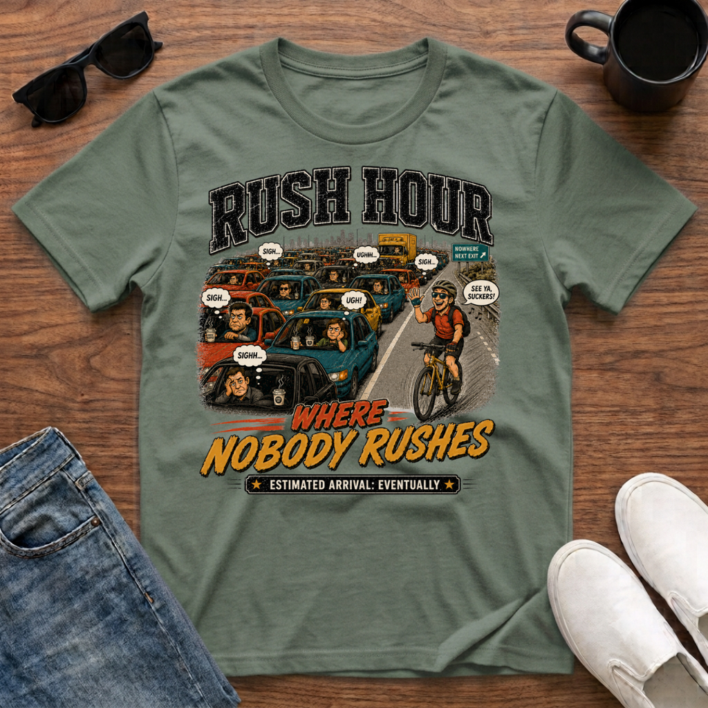 Rush Hour Where Nobody Rushes T-Shirt