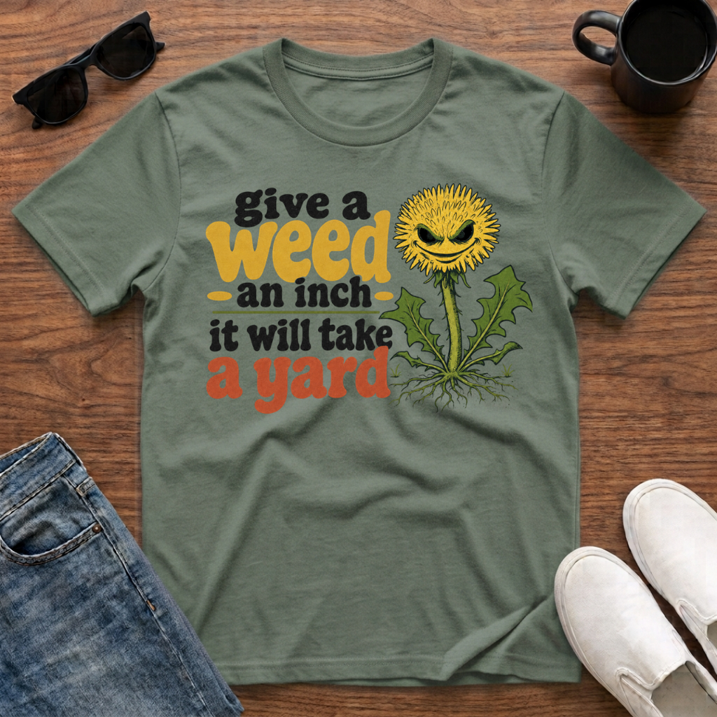 Give a Weed an Inch T-Shirt