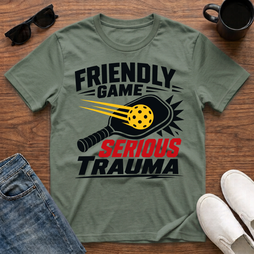 Friendly Game Serious Trauma T-Shirt