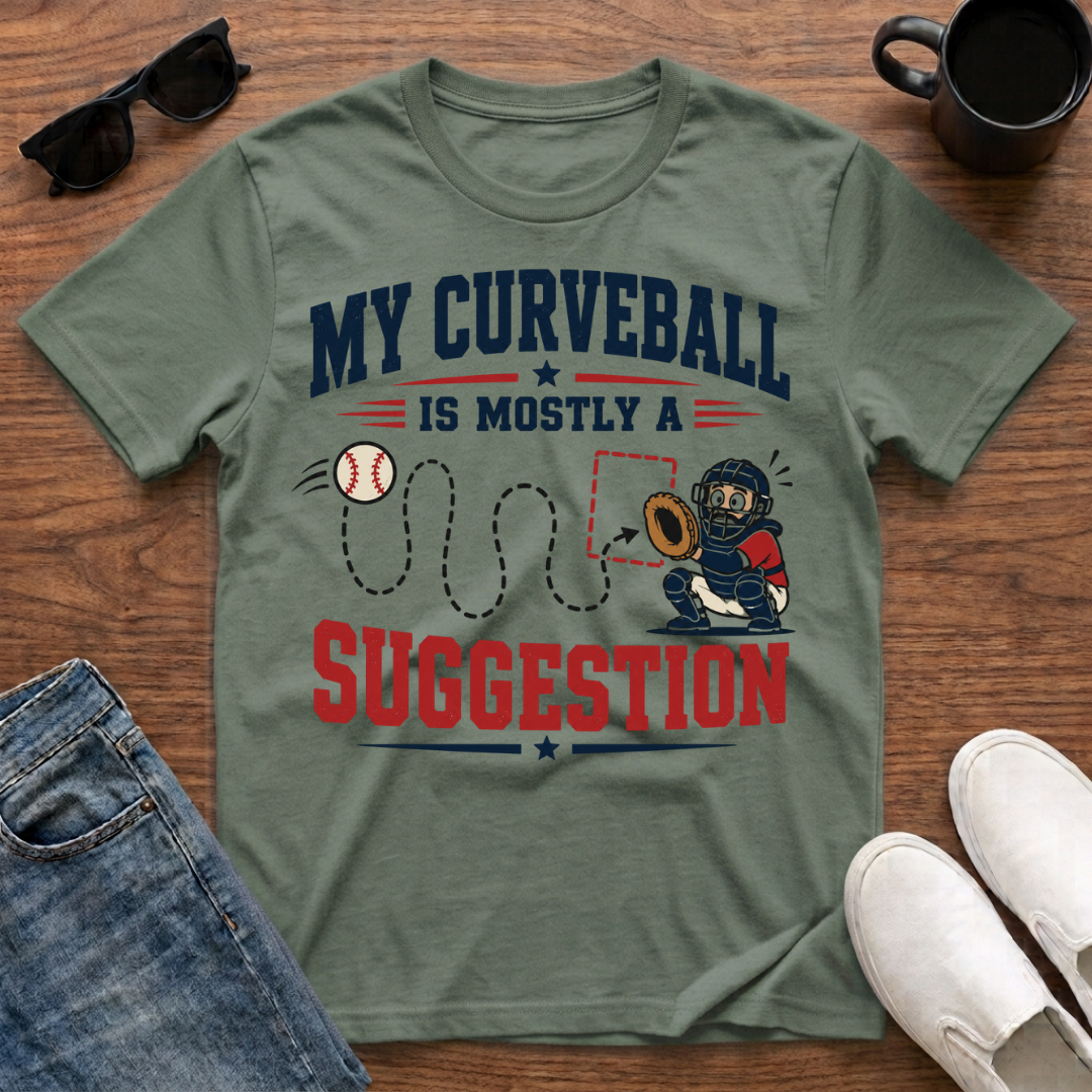 My Curveball is Mostly a Suggestion T-Shirt
