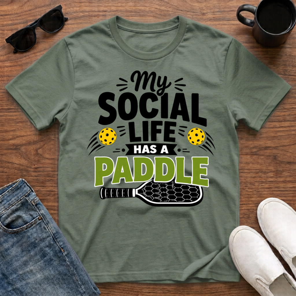 My Social Life has a Paddle T-Shirt