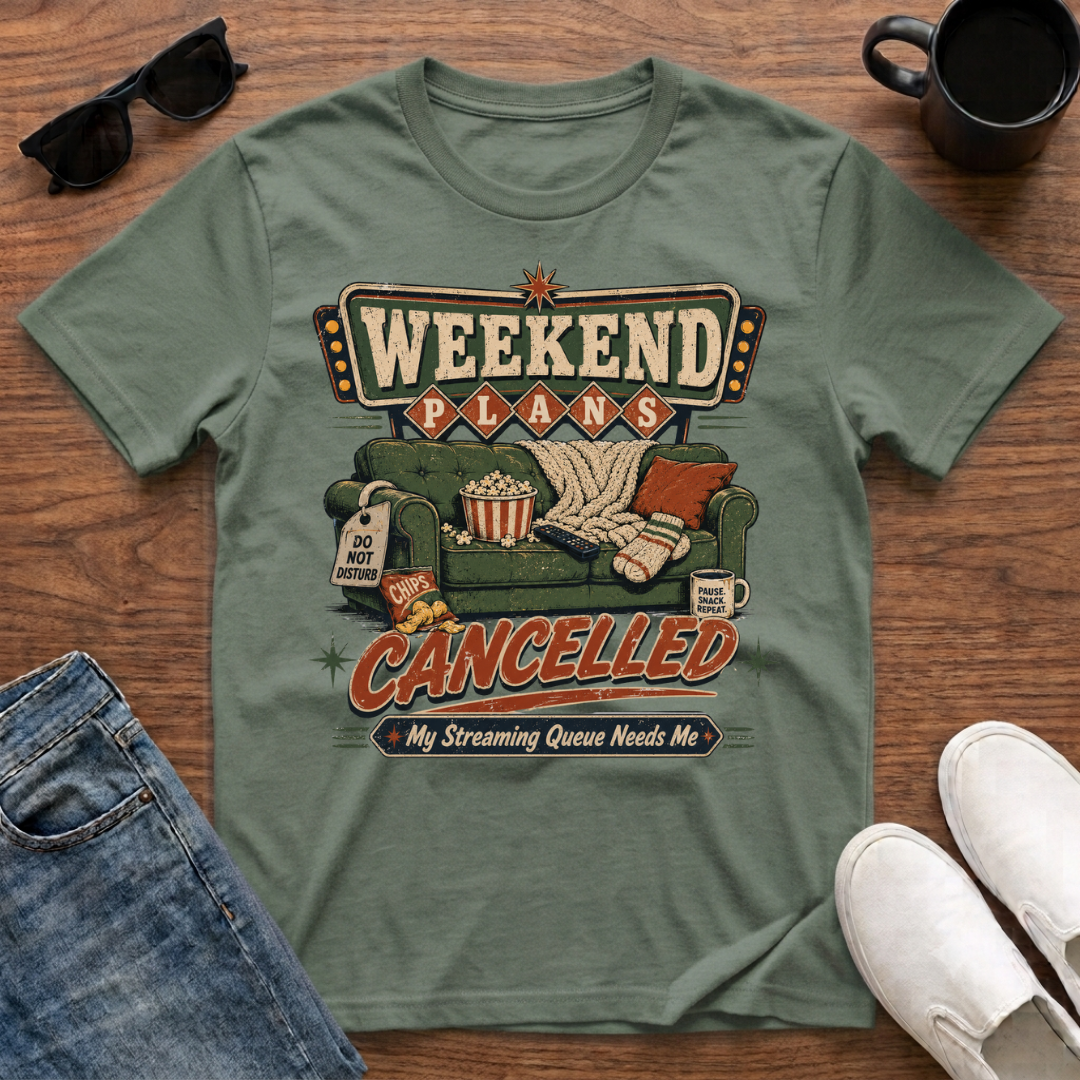 Weekend Plans Cancelled T-Shirt
