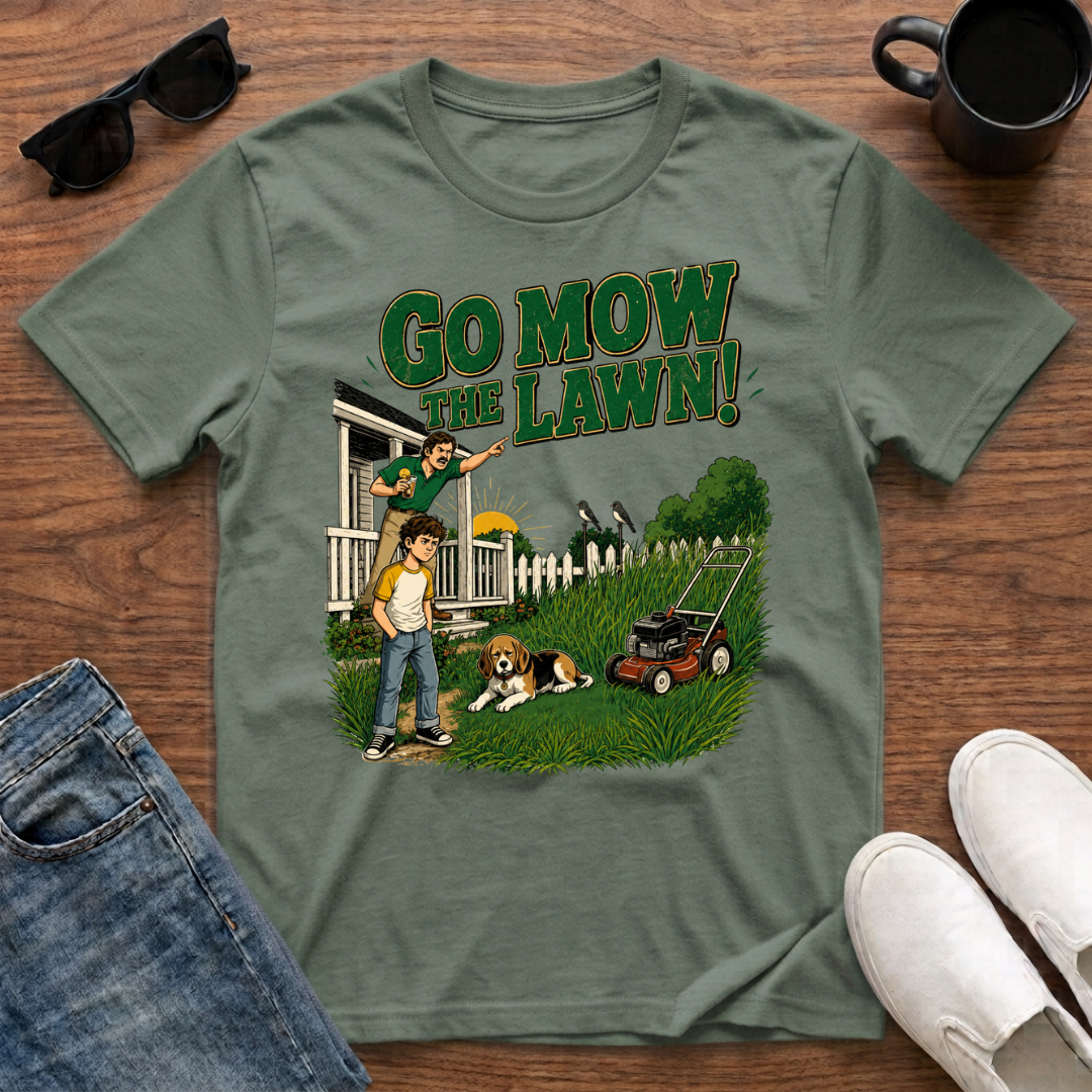 Go Mow the Lawn T-Shirt