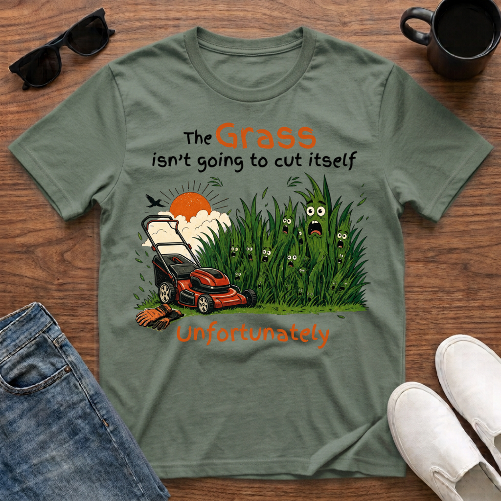 The Grass isn't Going to Cut Itself T-Shirt
