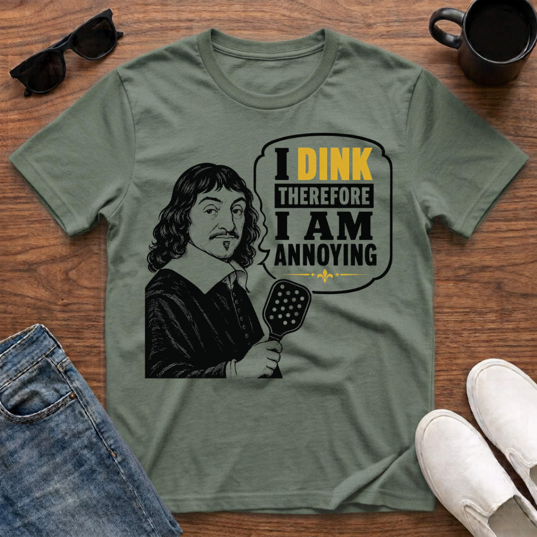 I Dink therefore I am Annoying (Descartes) T-Shirt