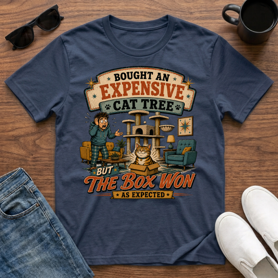 Bought an Expensive Cat Tree but the Box Won T-Shirt