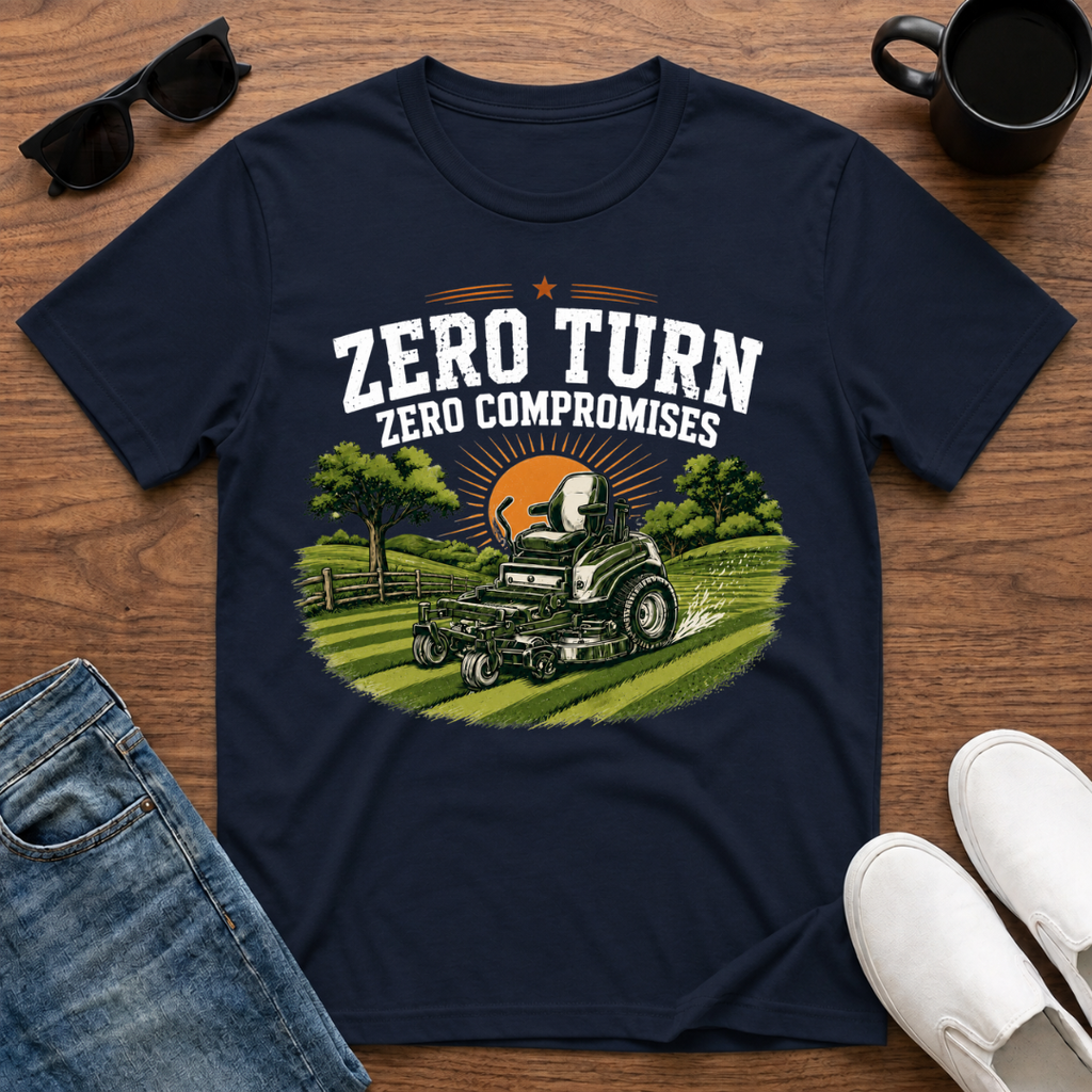 Zero Turn Zero Compromises T-Shirt