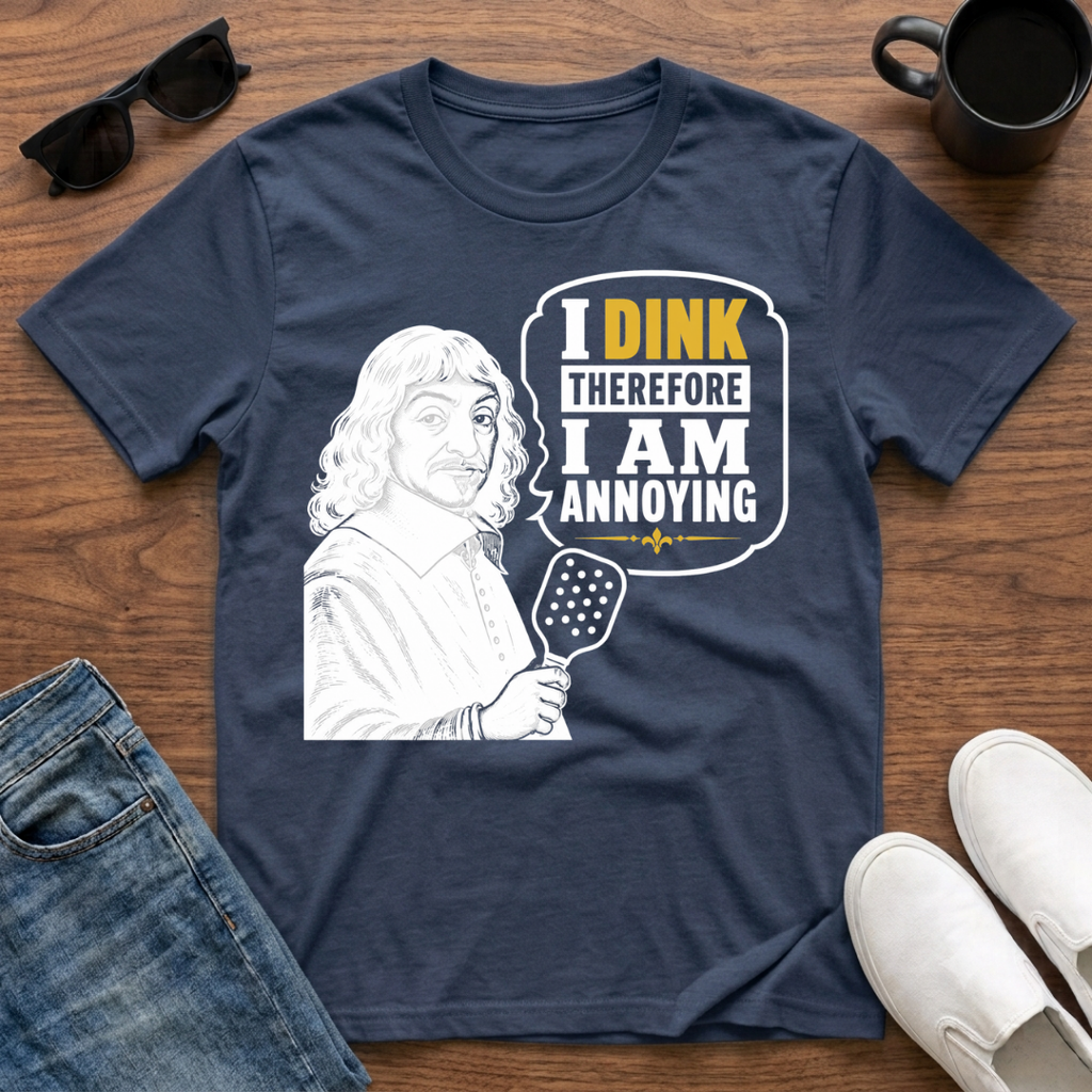 I Dink therefore I am Annoying (Descartes) T-Shirt