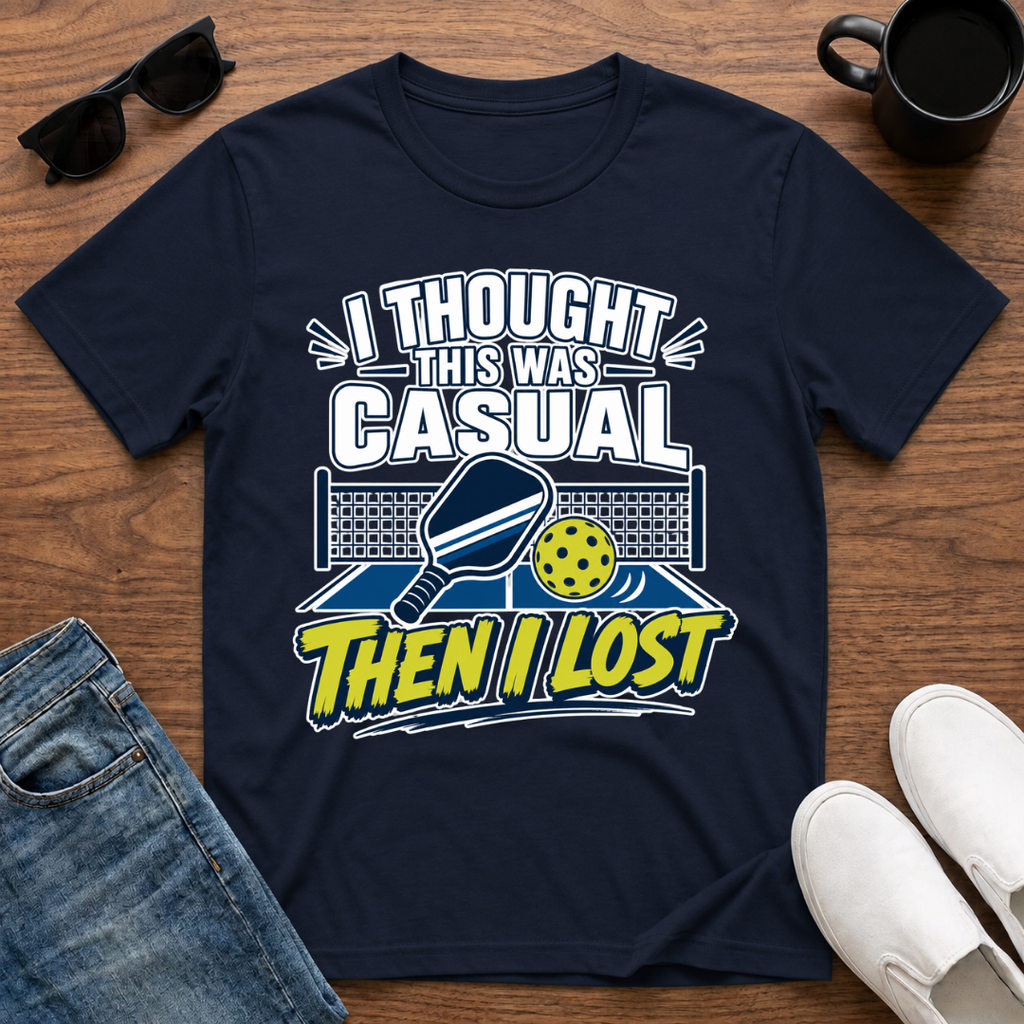 I Thought this was Casual then I Lost (Pool) T-Shirt