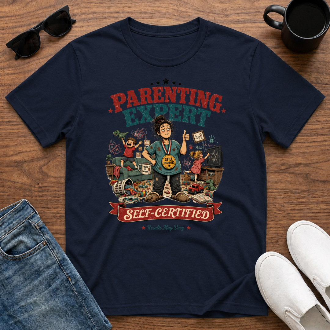 Parenting Expert Self-Certified T-Shirt