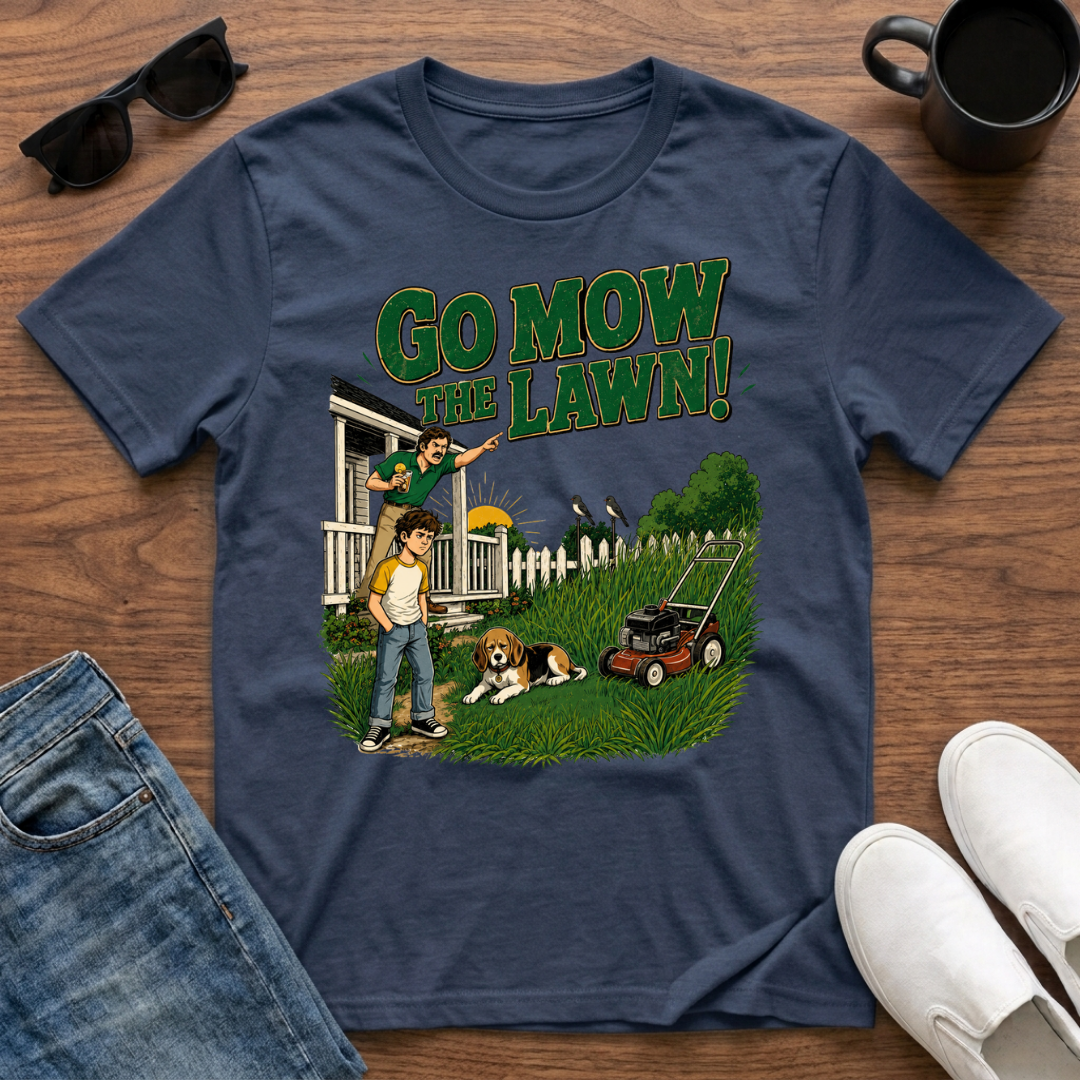 Go Mow the Lawn T-Shirt