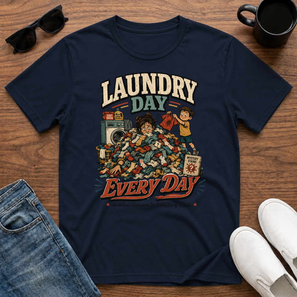 Laundry Day Every Day T-Shirt