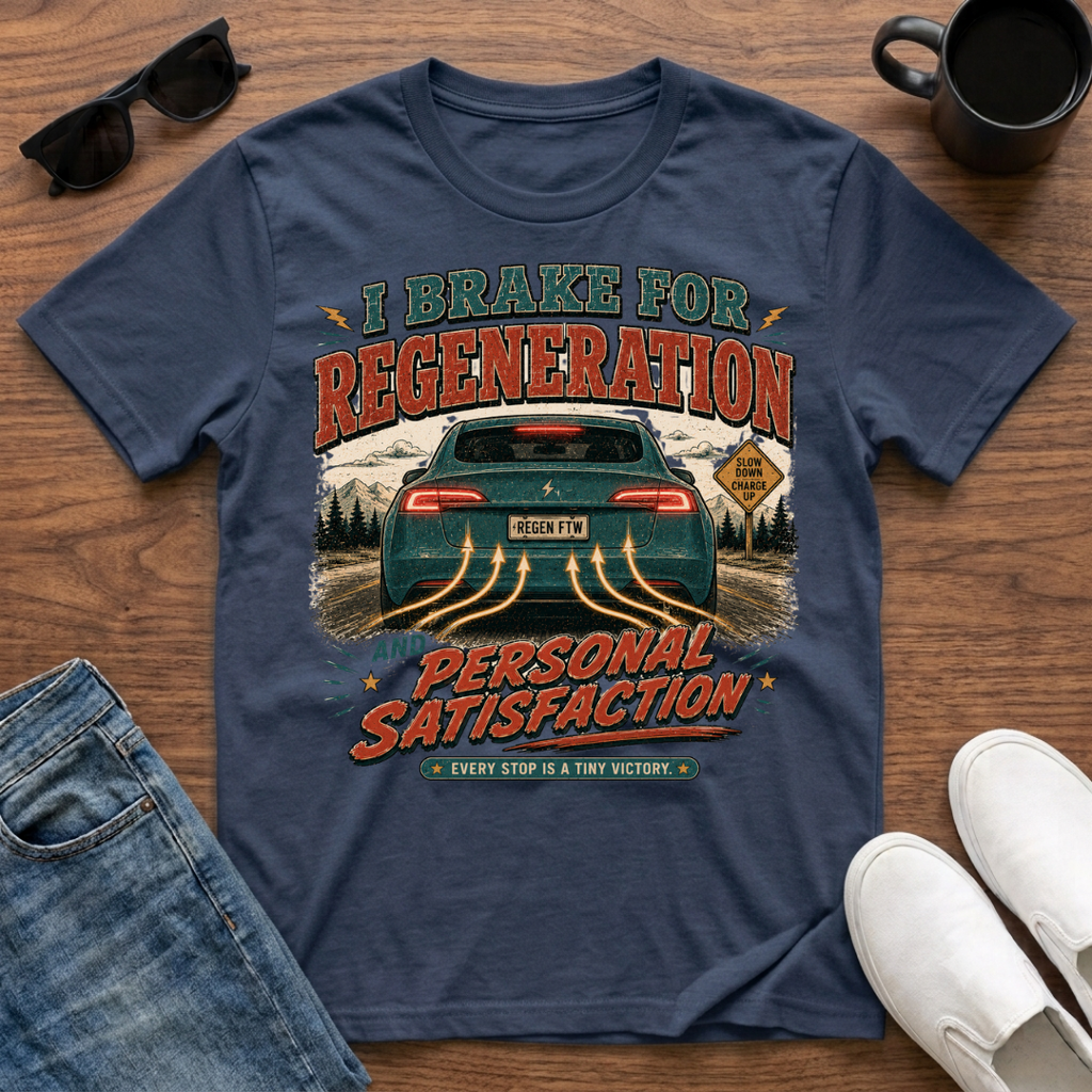 I Brake for Regeneration T-Shirt