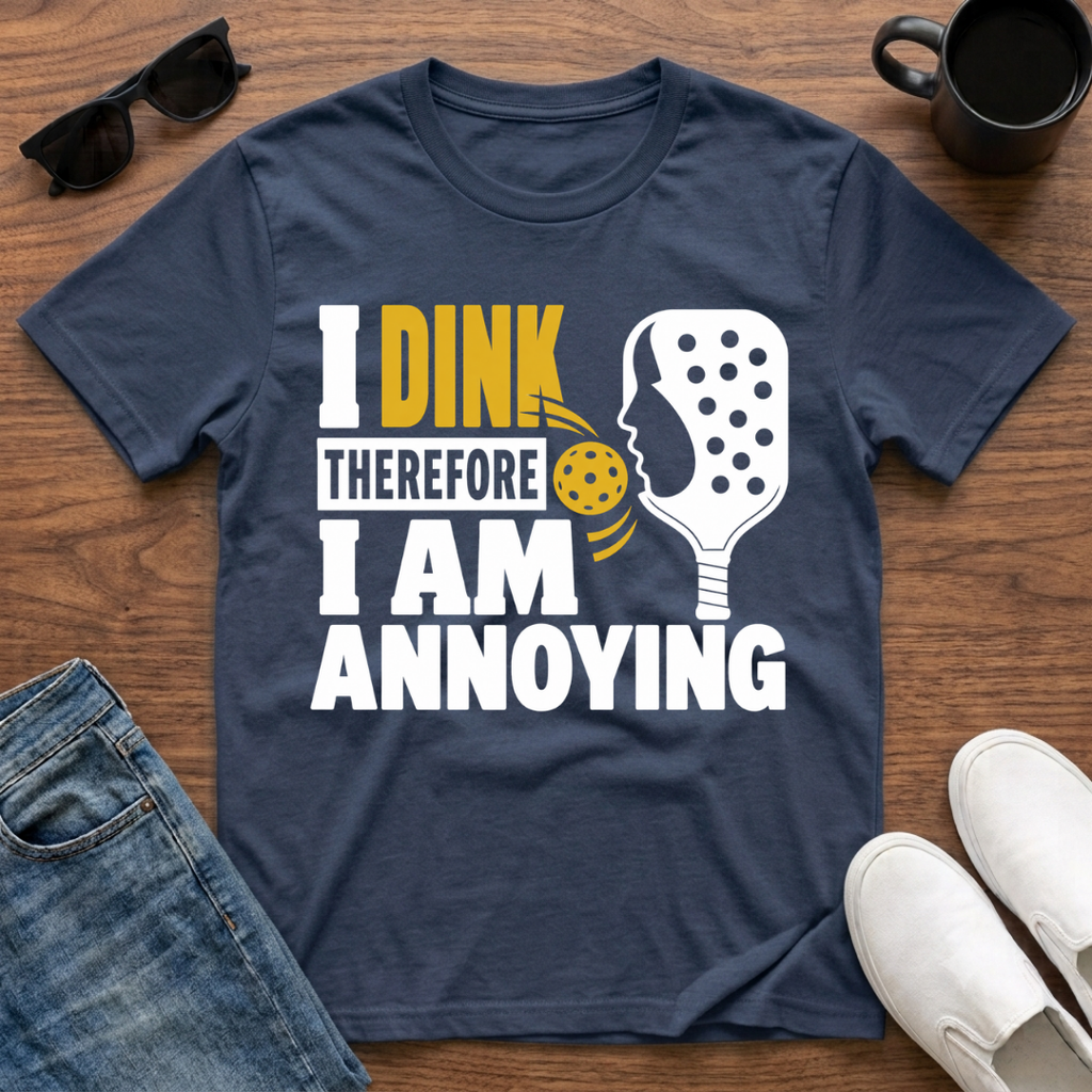 I Dink therefore I am Annoying T-Shirt